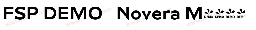 FSP DEMO   Novera M字体转换